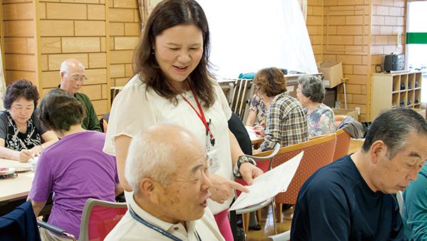 高齢者の健康と元気の維持をサポート